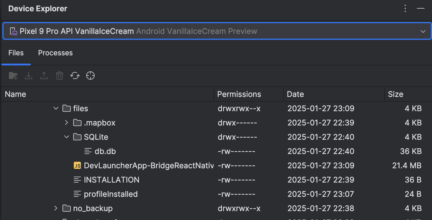 Android Device Explorer